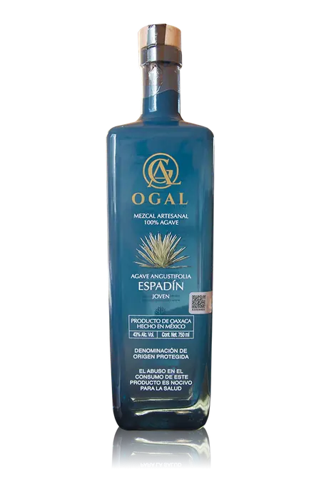 OGAL Espadín — botella premium Medalla de Oro CAVA 2026